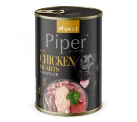 Piper ADULT CHICKEN HEARTS + BROWN RICE