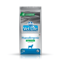 Vet Life HYPOALLERGENIC DOG EGG & RICE