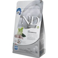 N & D WHITE PUPPY MEDIUM & MAXI SEA BASS & SPIRULINA & FENEL