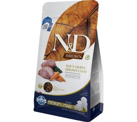 N & D BROWN PUPPY MEDIUM & MAXI LAMB & SPIRULINA & CARROT N & D BROWN PUPPY MEDIUM & MAXI LAMB & SPIRULINA & CARROT