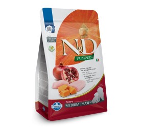 N & D PUMPKIN PUPPY MEDIUM & MAXI CHICKEN & POMEGRANATE N & D PUMPKIN PUPPY MEDIUM & MAXI CHICKEN & POMEGRANATE