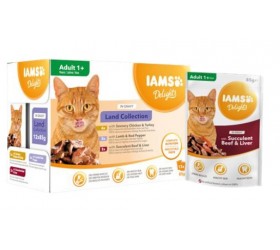 Iams ADULT DELIGHTS LAND IN GRAVY COLLECTION