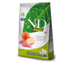 N & D PRIME ADULT MEDIUM & MAXI WILD BOAR & APPLE