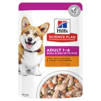 Hill's ADULT SMALL & MINI STEW CHICKEN POUCH