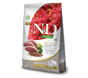 N & D QUINOA NEUTERED DUCK & BROCCOLI MEDIUM & MAXI