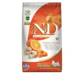 N & D PUMPKIN ADULT MINI COD FISH & ORANGE